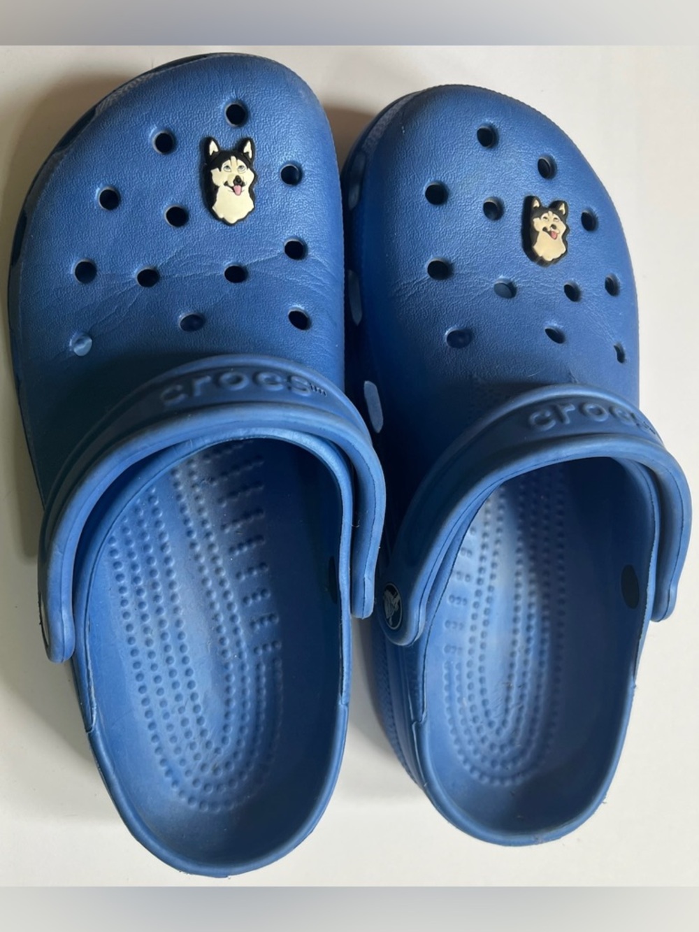 CROCS Classic Clogs Blue Comfort Slip-Ons Unisex Women's 8-9 Men's 6-7 - Picture 6 of 6